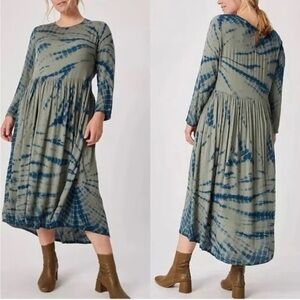 Anthropologie Dolan Left Coast | Eliska Tie-Dye Jersey Maxi Dress | Size L